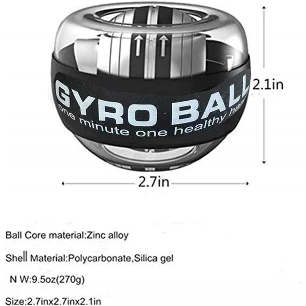 Self-Starting Wrist Gyro Ball lifting